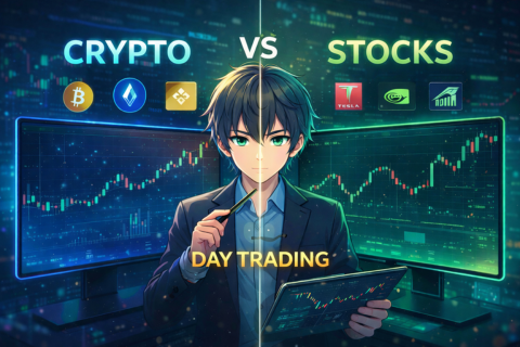 Day Trading Crypto vs Stocks